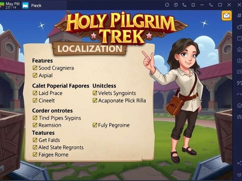 Holy Pilgrim Trek Game Screenshot